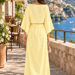 Indibelle Boho Chic Double Gauze Co-ord Set