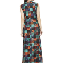 Indibelle Rayon Multicolour Printed Shrug