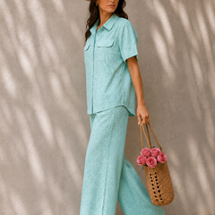 Indibelle Belgium Linen Co-ord Set