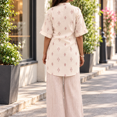 Indibelle Urban Ikat Linen Touch Co-ord Set