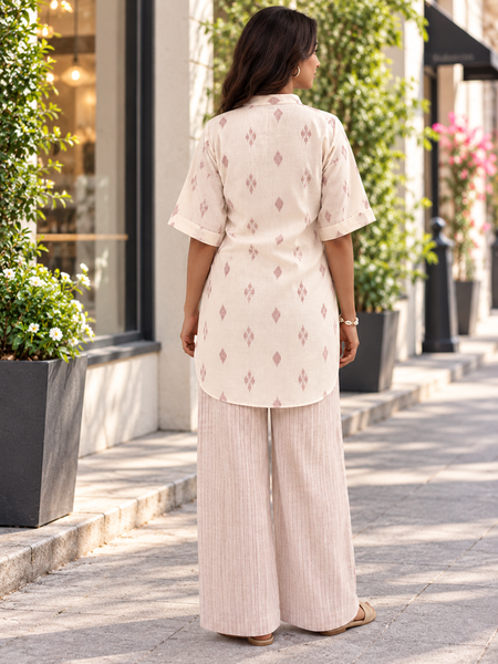 Indibelle Urban Ikat Linen Touch Co-ord Set