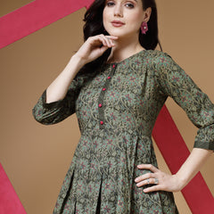 Indibelle Cotton Floral Print  Co-ord Set