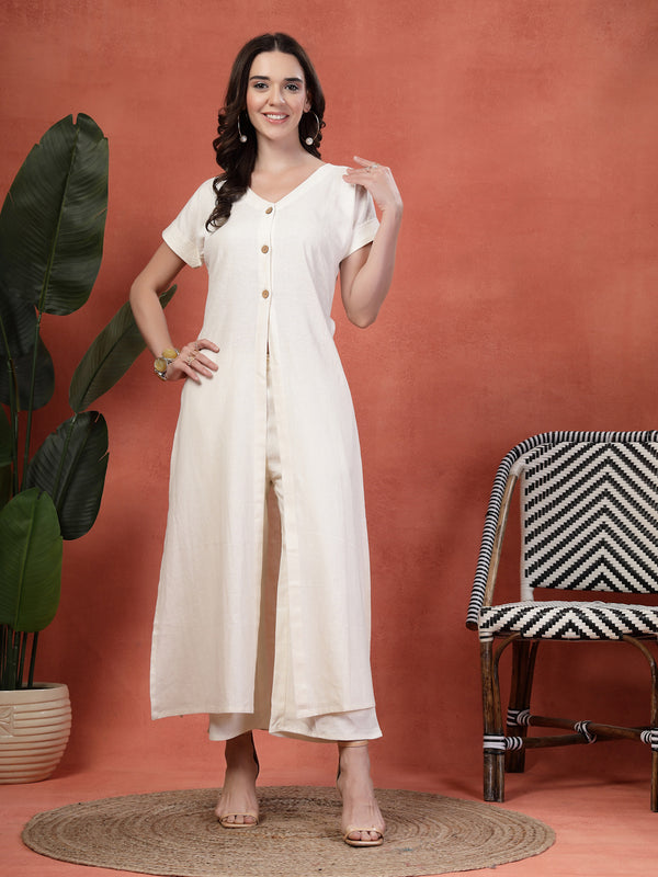 Indibelle Linen Touch Co-ord Set