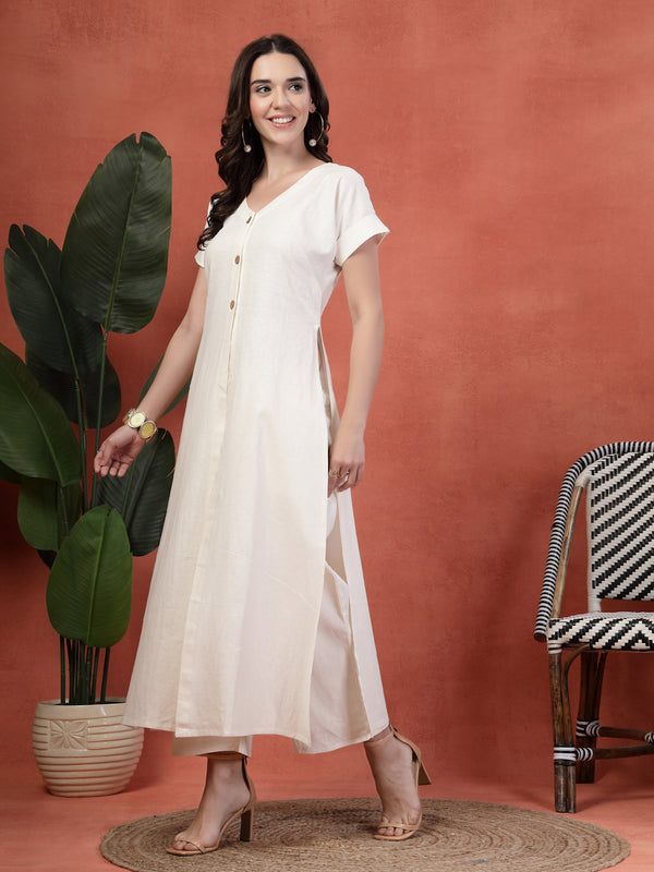 Indibelle Linen Touch Co-ord Set