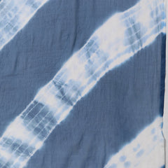 Indibelle Tie-Dye Chiffon Dupatta (Blue)