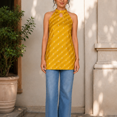 Indibelle Chatpati Silk Short Kurti