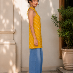 Indibelle Chatpati Silk Short Kurti