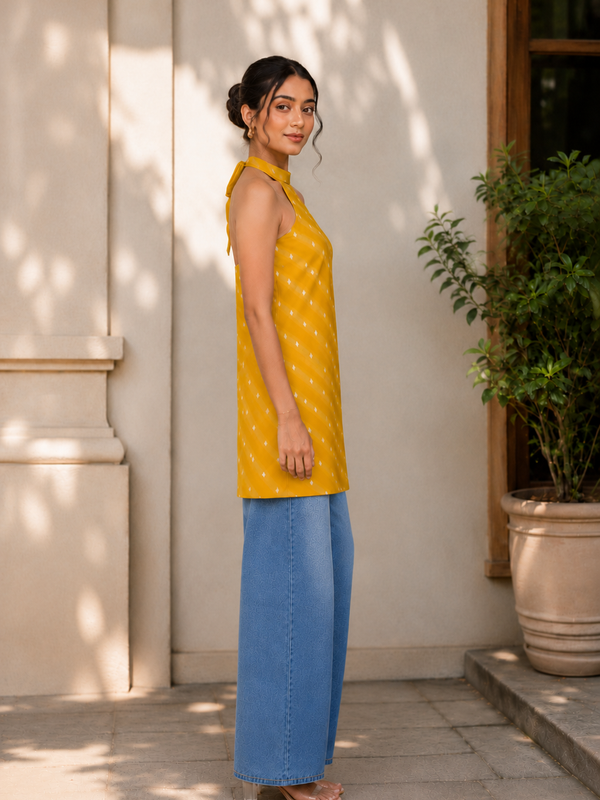 Indibelle Chatpati Silk Short Kurti