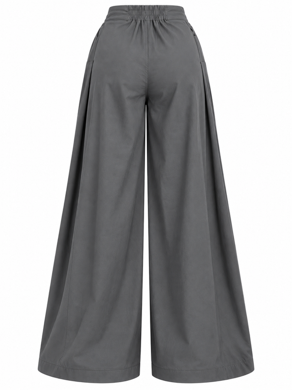 Indibelle Overlap Wide--Leg Trousers