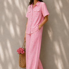 Indibelle Belgium Linen Co-ord Set