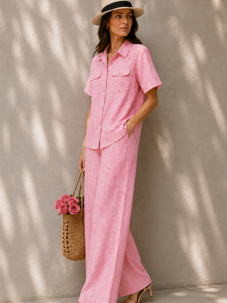 Indibelle Belgium Linen Co-ord Set
