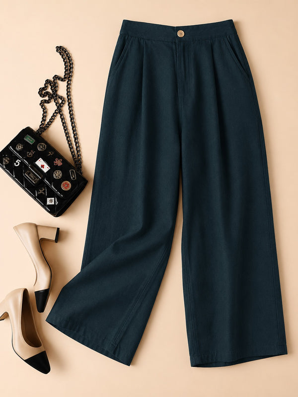 Women's Wide-Leg Trousers