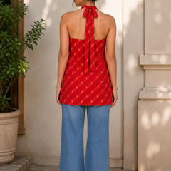 Indibelle Chatpati Silk Short Kurti