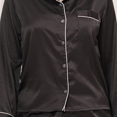 Range Forever Women Satin Solid Night Suit
