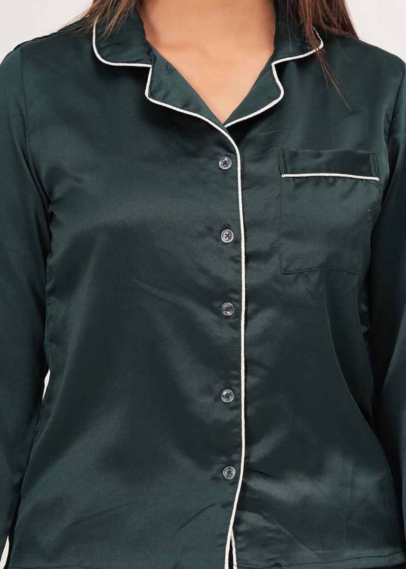 Range Forever Women Satin solid Night Suit