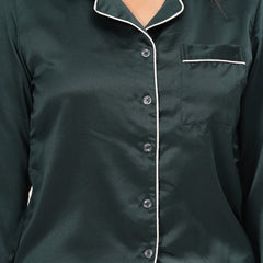 Range Forever Women Satin solid Night Suit