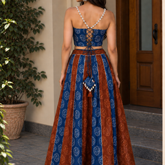 Indigo Muse Lehenga Set