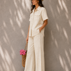 Indibelle Belgium Linen Co-ord Set