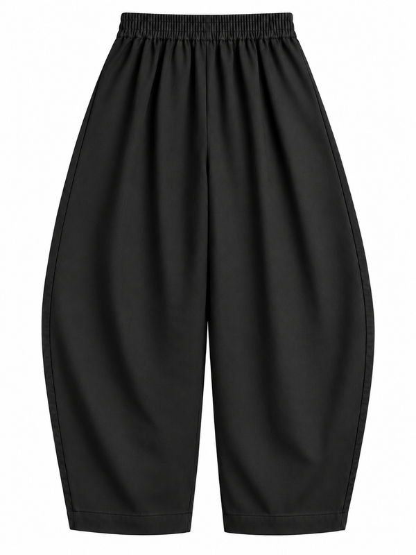 Indibelle Linen Blend Barrel Trouser