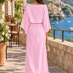 Indibelle Boho Chic Double Gauze Co-ord Set