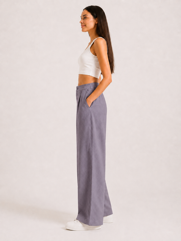 Women  Wide-Leg Trousers