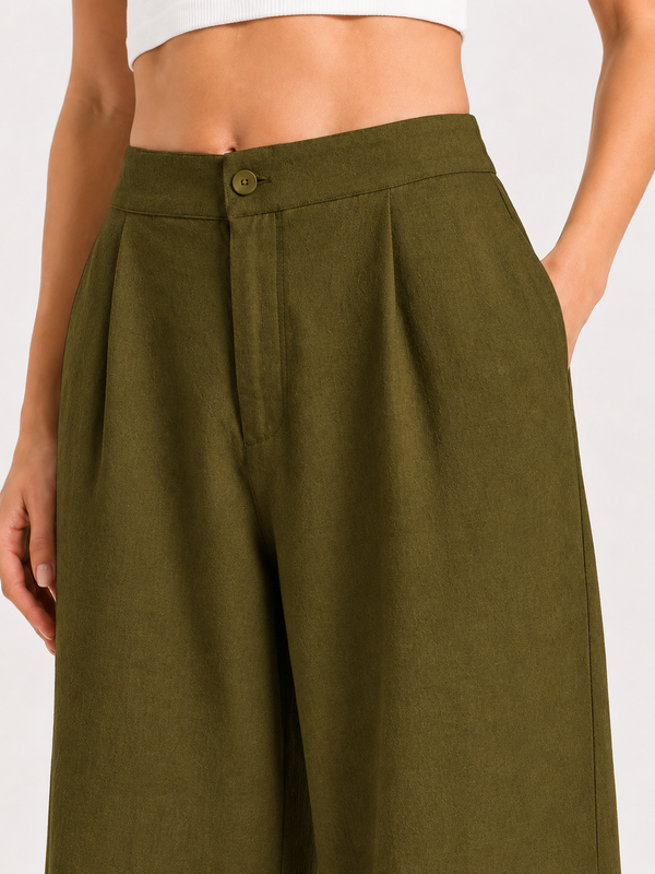 Women  Wide-Leg Trousers