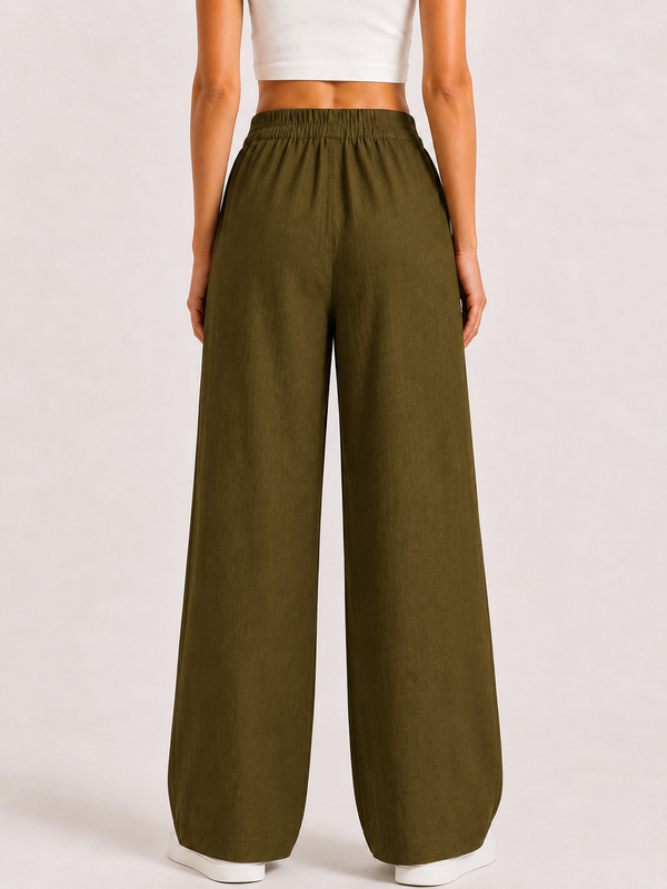 Women  Wide-Leg Trousers