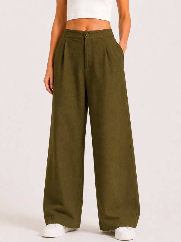 Women  Wide-Leg Trousers