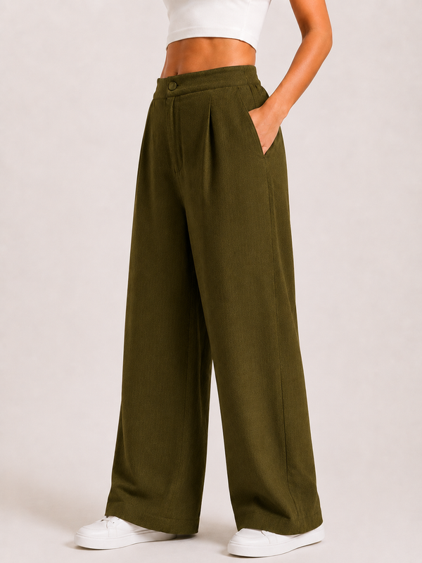 Women  Wide-Leg Trousers