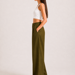 Women  Wide-Leg Trousers