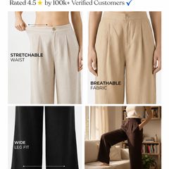 Women Wide-Leg Trousers