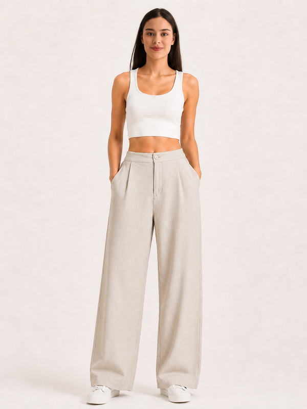 Women  Wide-Leg Trousers