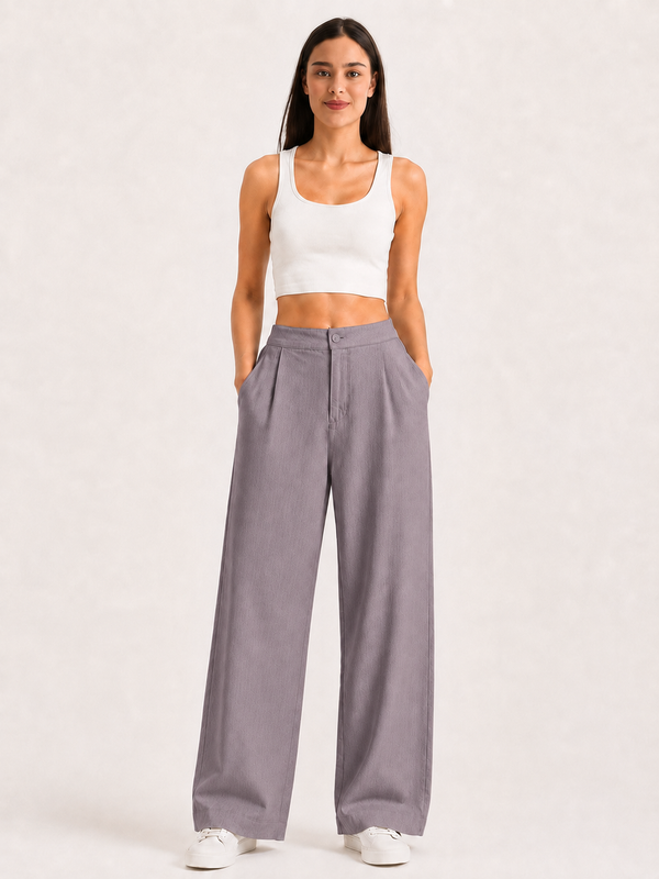 Women  Wide-Leg Trousers