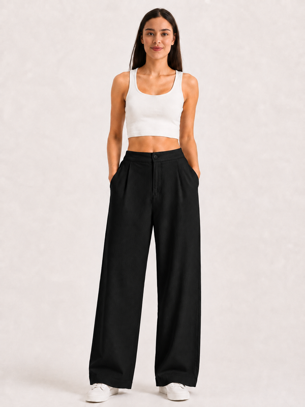 Women  Wide-Leg Trousers