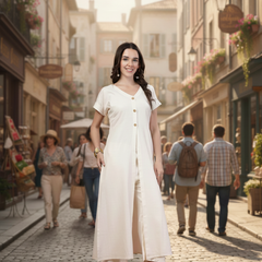 Indibelle Linen Touch Co-ord Set