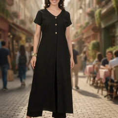 Indibelle Linen Touch Co-ord Set