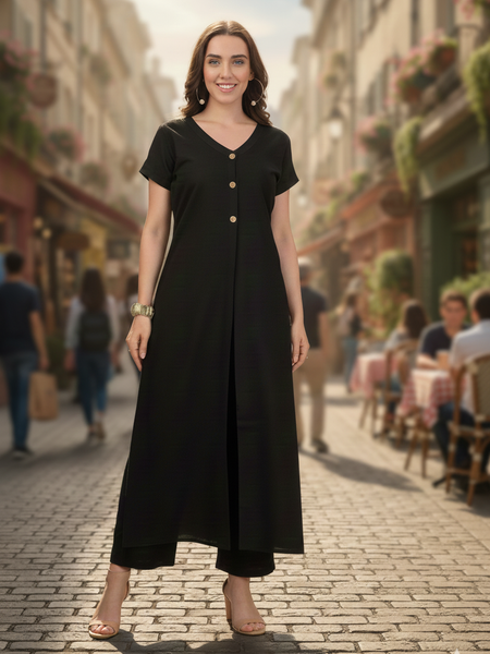 Indibelle Linen Touch Co-ord Set