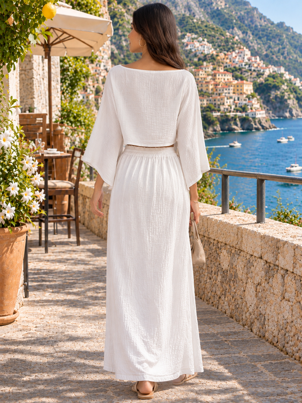 Indibelle Boho Chic Double Gauze Co-ord Set