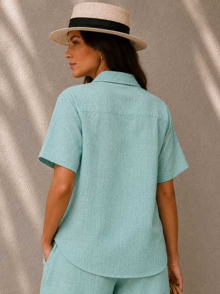 Indibelle Belgium Linen Co-ord Set