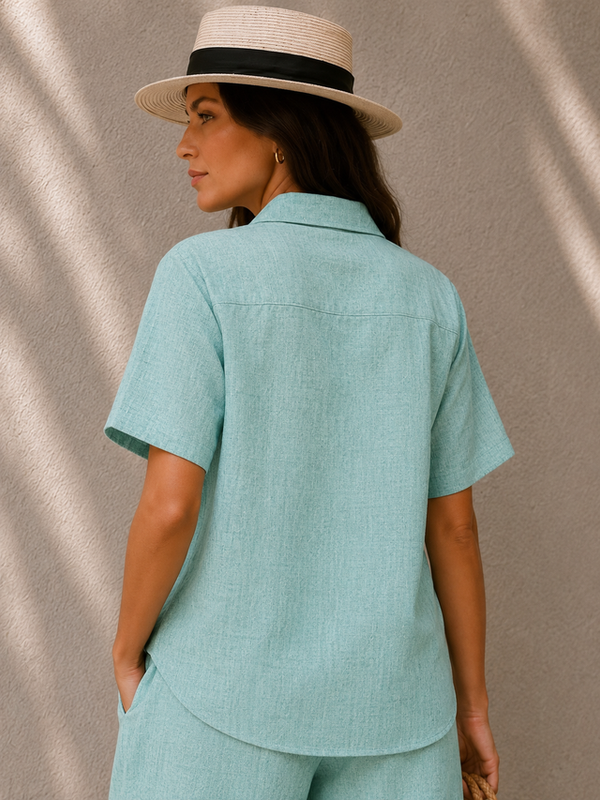 Indibelle Belgium Linen Co-ord Set