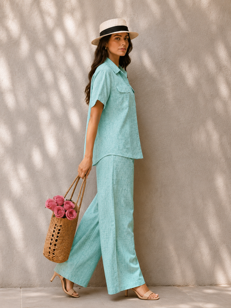 Indibelle Belgium Linen Co-ord Set
