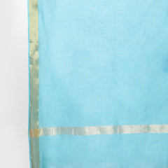 Indibelle Women Rayon Slub Abstract Print Kurta Pant With Dupatta (Turquoise)
