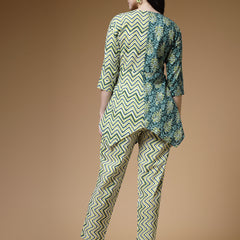 Indibelle-Green-Floral-Co-ord-Set