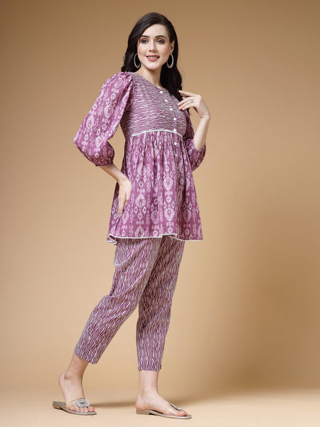 Indibelle-Purple-Ikat-Print-Co-ord-Set