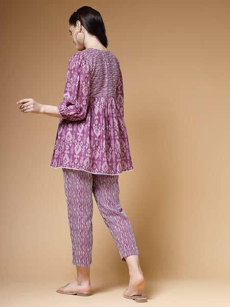 Indibelle-Purple-Ikat-Print-Co-ord-Set