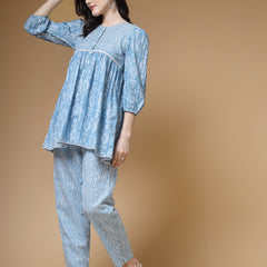 Indibelle-Sky-Blue-Ikat-Print-Co-ord-Set