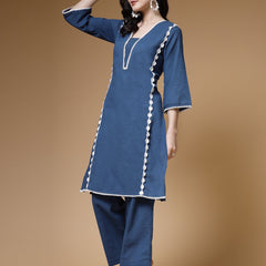 Indibelle-Blue-Solid-Co-ord-Set