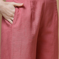 Indibelle-Peach-Solid-Co-ord-Set