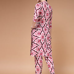 Indibelle-Wine-Ikat-Print-Co-ord-Set