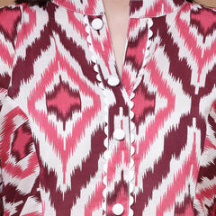 Indibelle-Wine-Ikat-Print-Co-ord-Set